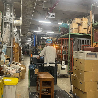 スタンバイ(道具出し)やバラシ(道具の返却)